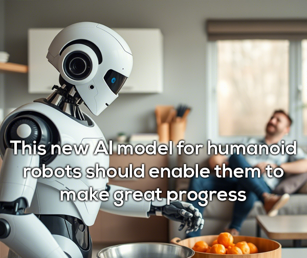 This new AI model for humanoid robots should enable them to make great progress