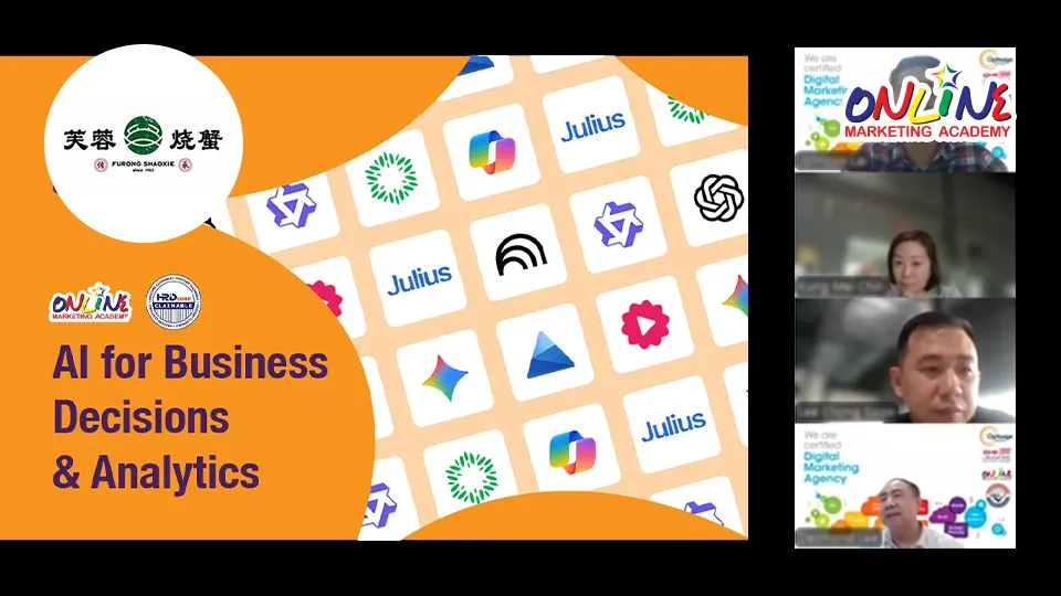 Digital Marketing Training In Johor Bahru | Malaysia - AI for Business Decisions & Analytics