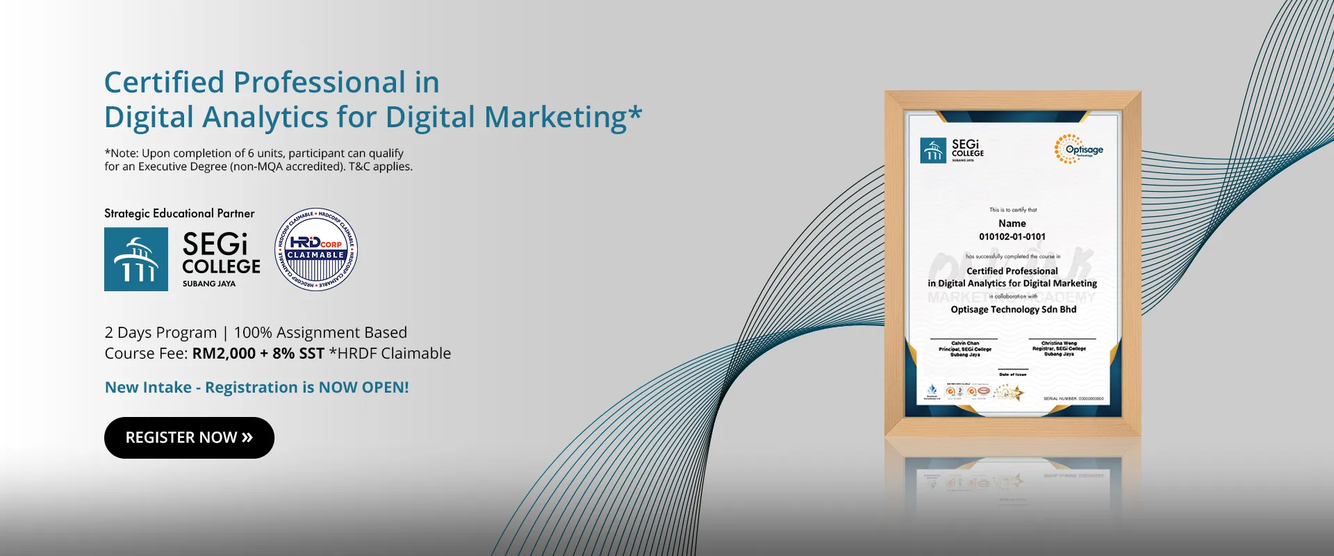 Certified Professional in Digital Analytics for Digital Marketing* with the Power of AI