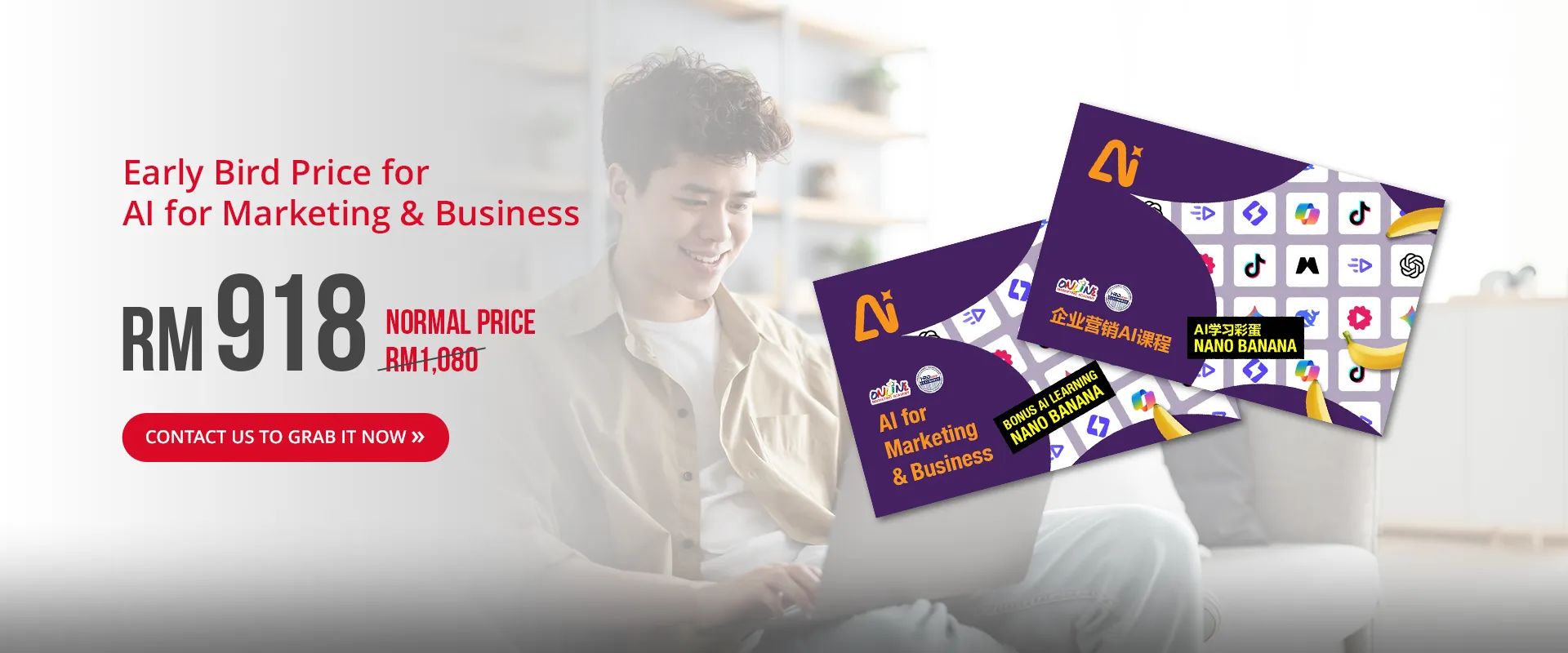 Early Bird Price for AI for Marketing & Business Early Bird Price for AI for Marketing & Business