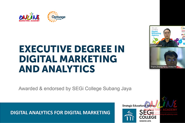  Executive Degree in Digital Marketing and Analytics* in Johor Bahru | Malaysia - Graduation Gallery