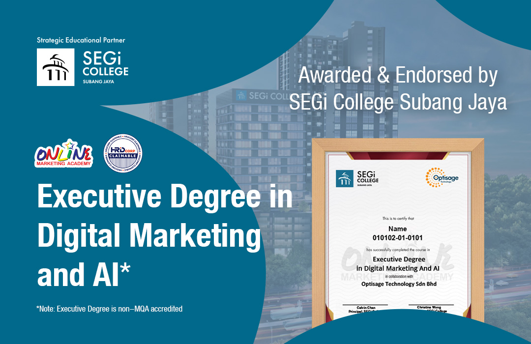 Executive Degree in Digital Marketing and AI*